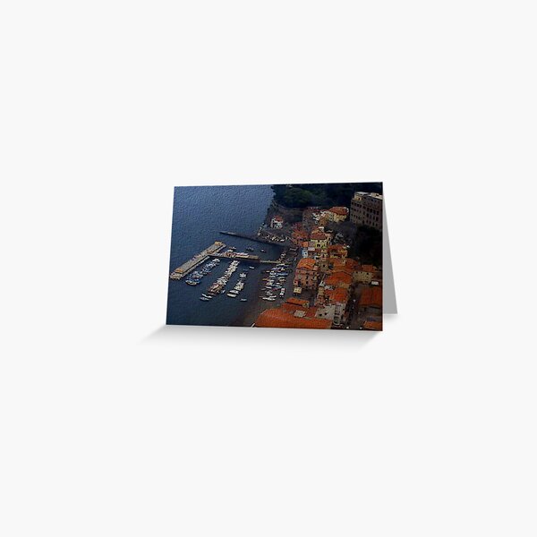 "Marina - Naples, Italy" Greeting Card