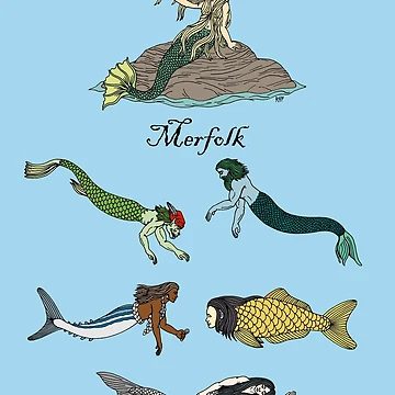 Artwork thumbnail, Merfolk by Azure Lion Productions