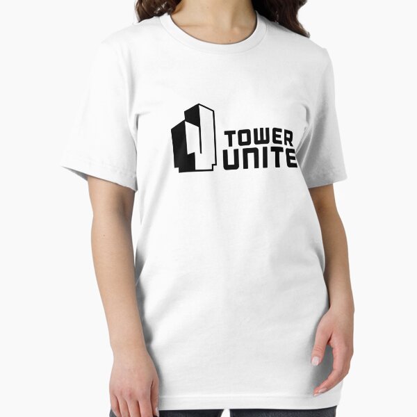 Item preview, Tower Unite Logo Black designed and sold by PixelTailGames.