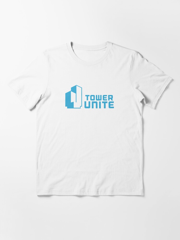 Thumbnail 3 of 7, Essential T-Shirt, Tower Unite Logo Blue designed and sold by PixelTailGames.