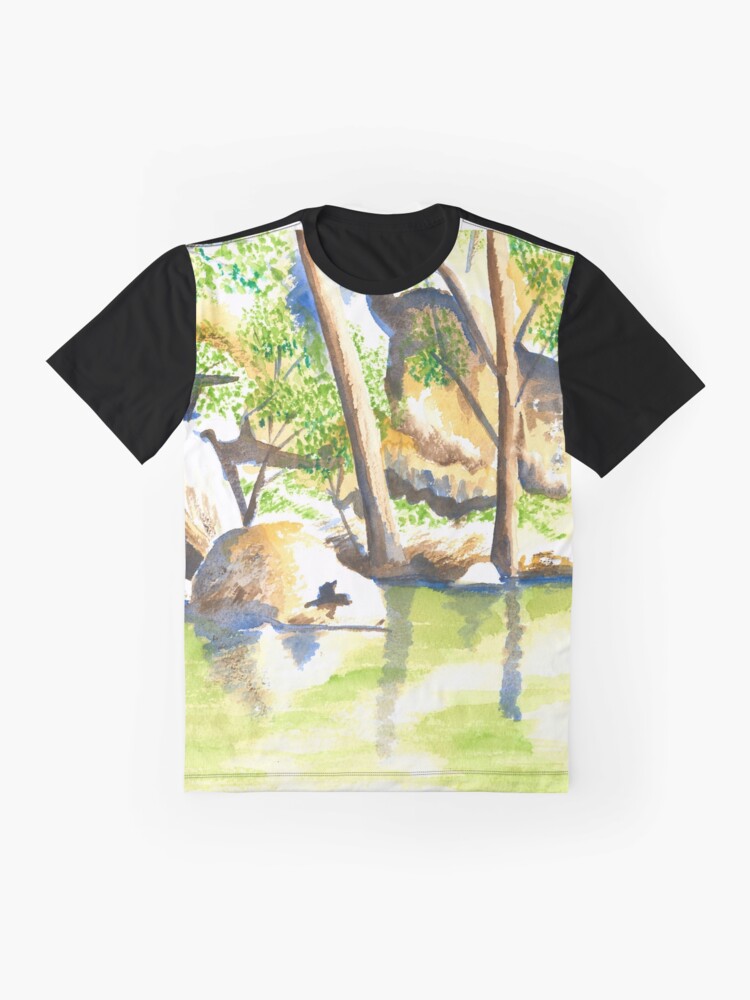 Alternate view of Turon River, Sofala, NSW Graphic T-Shirt