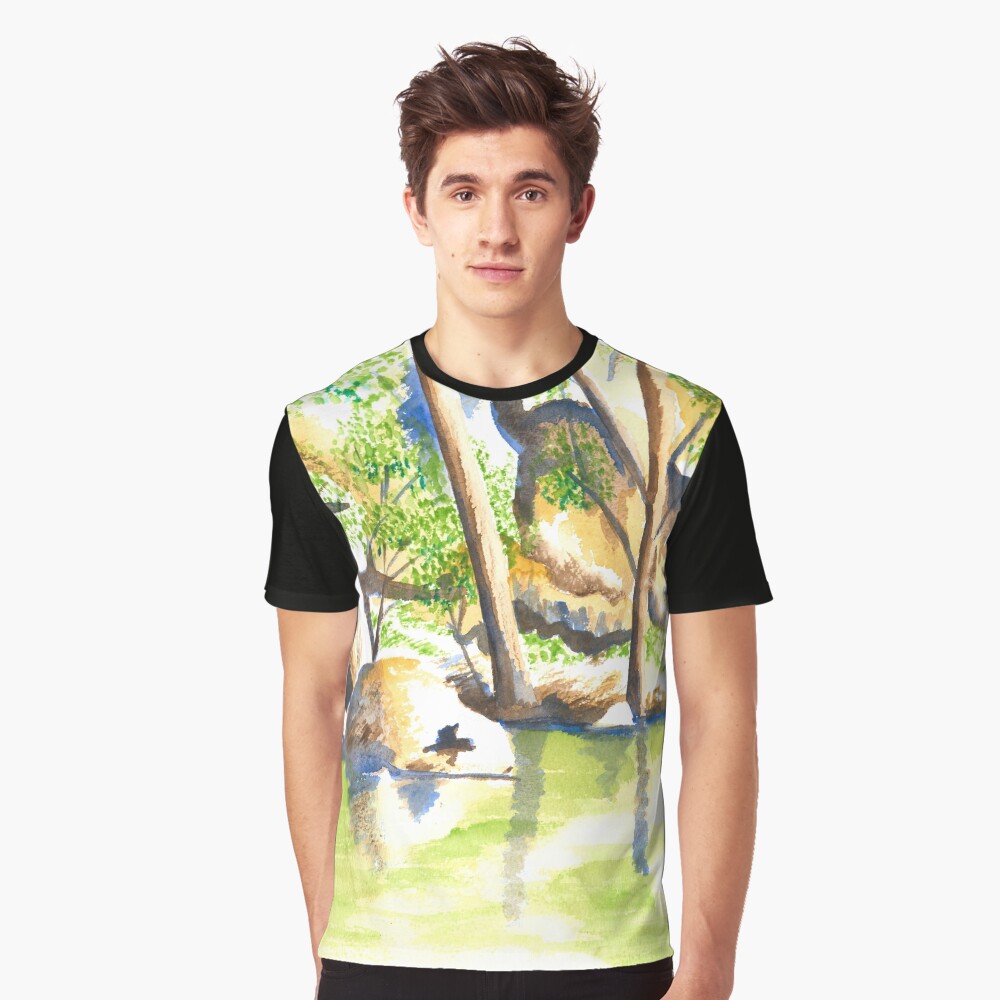 Turon River, Sofala, NSW Graphic T-Shirt