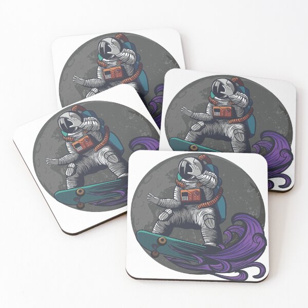 Item preview, Space skateboarder designed and sold by inkwear.