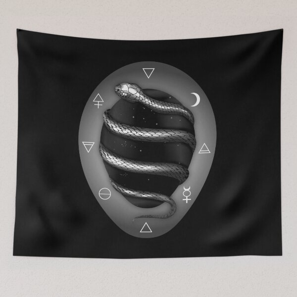 Item preview, Orphic Egg B&W designed and sold by GroveHollow.