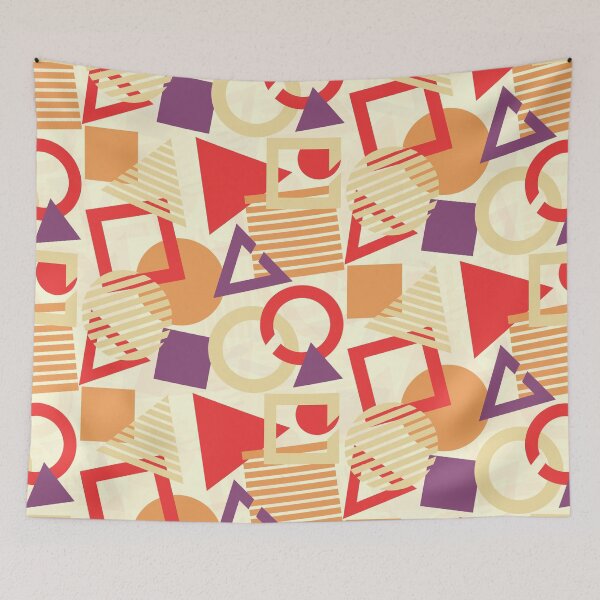 Item preview, Warm Capricious - Shape Pattern designed and sold by Sheldon Stewart.