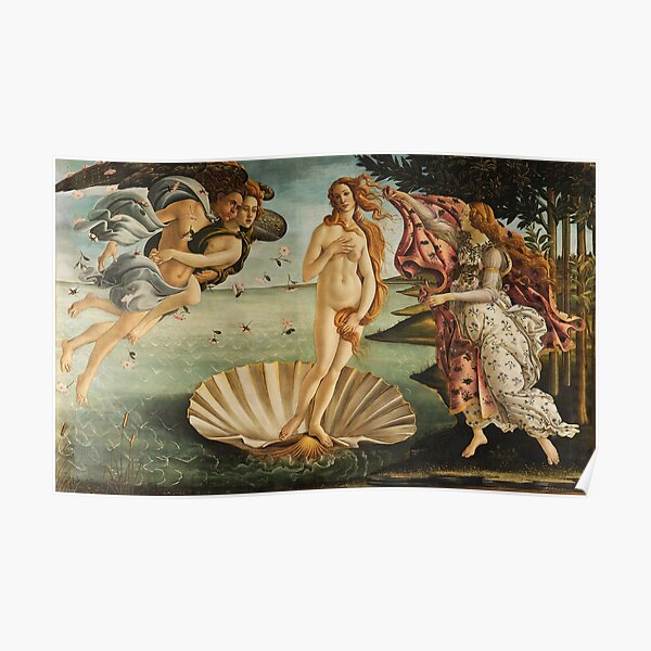 The Birth of Venus Poster