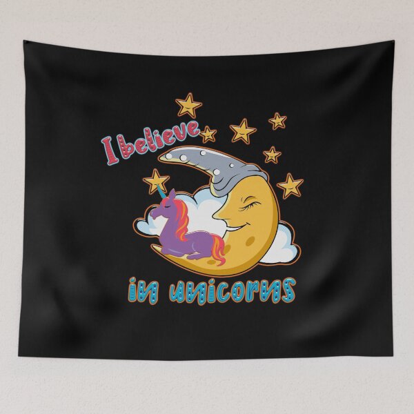 Item preview, I Belive In Unicorns - unicorn fans gift designed and sold by Dubbra.