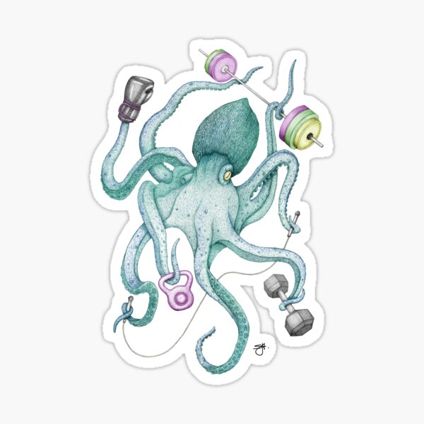 Item preview, Octomus - JADE designed and sold by ShorelineSally.