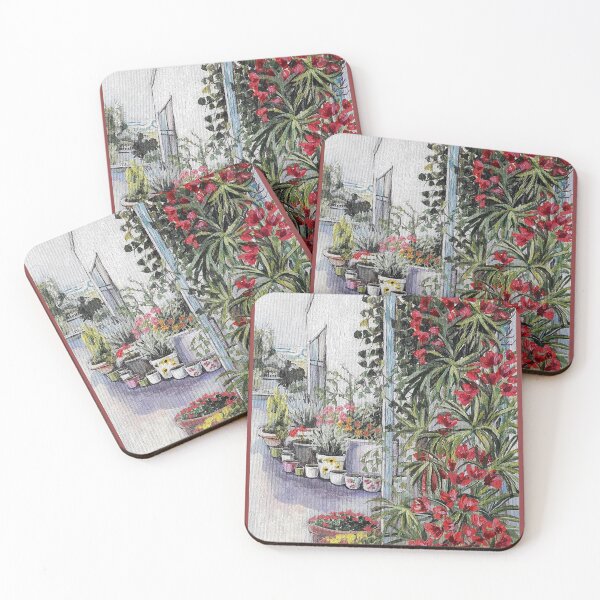 Item preview, flowery street designed and sold by bellabasilicata.