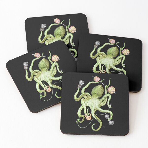 Item preview, Octomus - GREEN designed and sold by ShorelineSally.