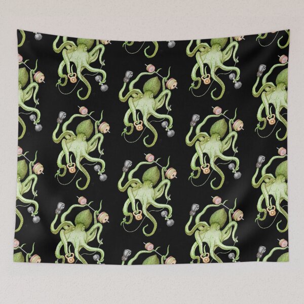 Item preview, Octomus - GREEN designed and sold by ShorelineSally.