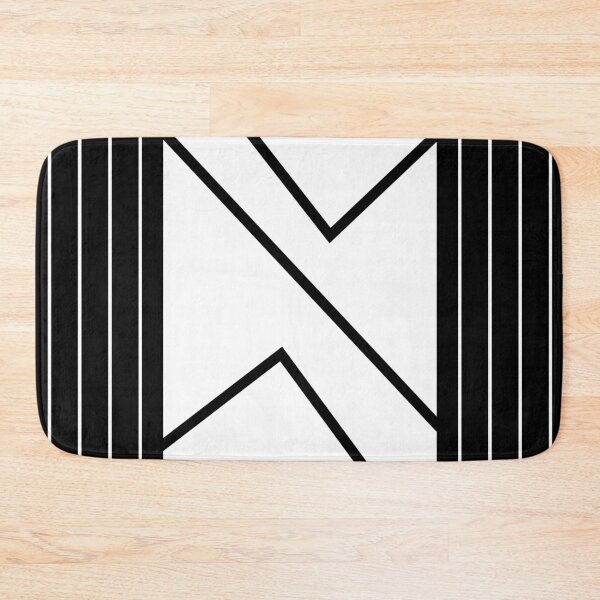 Item preview, Chevron Slice White on Black - Abstract Art designed and sold by Sheldon Stewart.