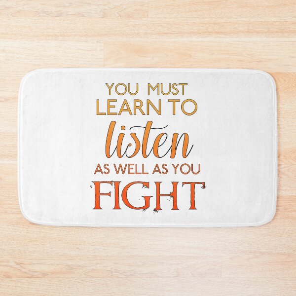Item preview, Merlin-Inspired "Listen As Well As You Fight" designed and sold by mulberrydragon.