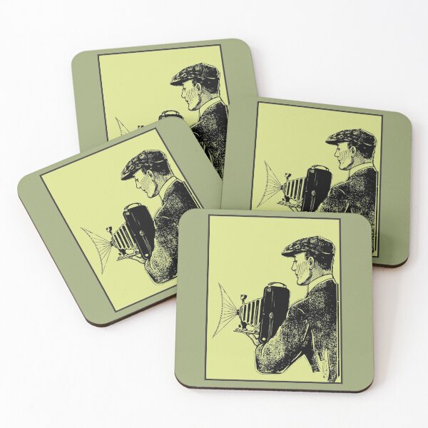 Item preview, Photographer Man İn Vintage Hat designed and sold by LavinyArt.