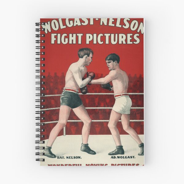 Item preview, Wolgast Nelson Fight Pictures  - Greatest Battle In The History Of Pugilism designed and sold by vintagerepros.