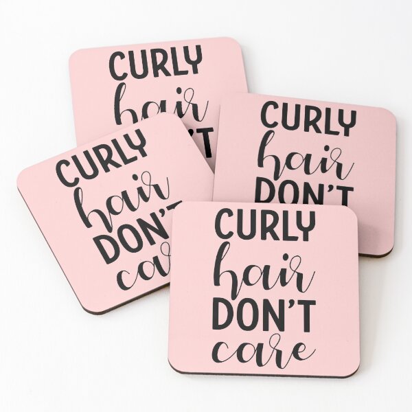 Item preview, Curly Hair Don't Care designed and sold by kamrankhan.