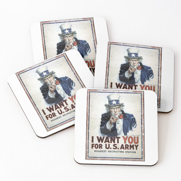 Item preview, I want you for U.S. Army : nearest recruiting station / James Montgomery Flagg designed and sold by vintagerepros.
