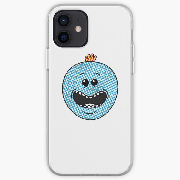 Halftone Meeseeks iPhone Soft Case