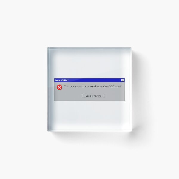 Artikelvorschau, Windows 95 Waifu-Fehler entworfen und verkauft von Bitpix3l.