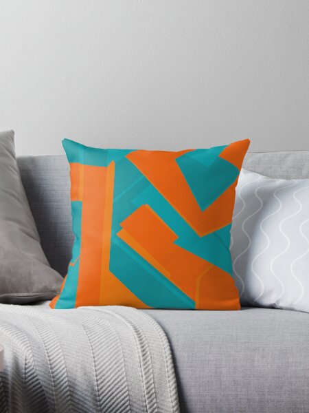 Item preview, Teal and Orange - Abstract Art designed and sold by Sheldon Stewart.
