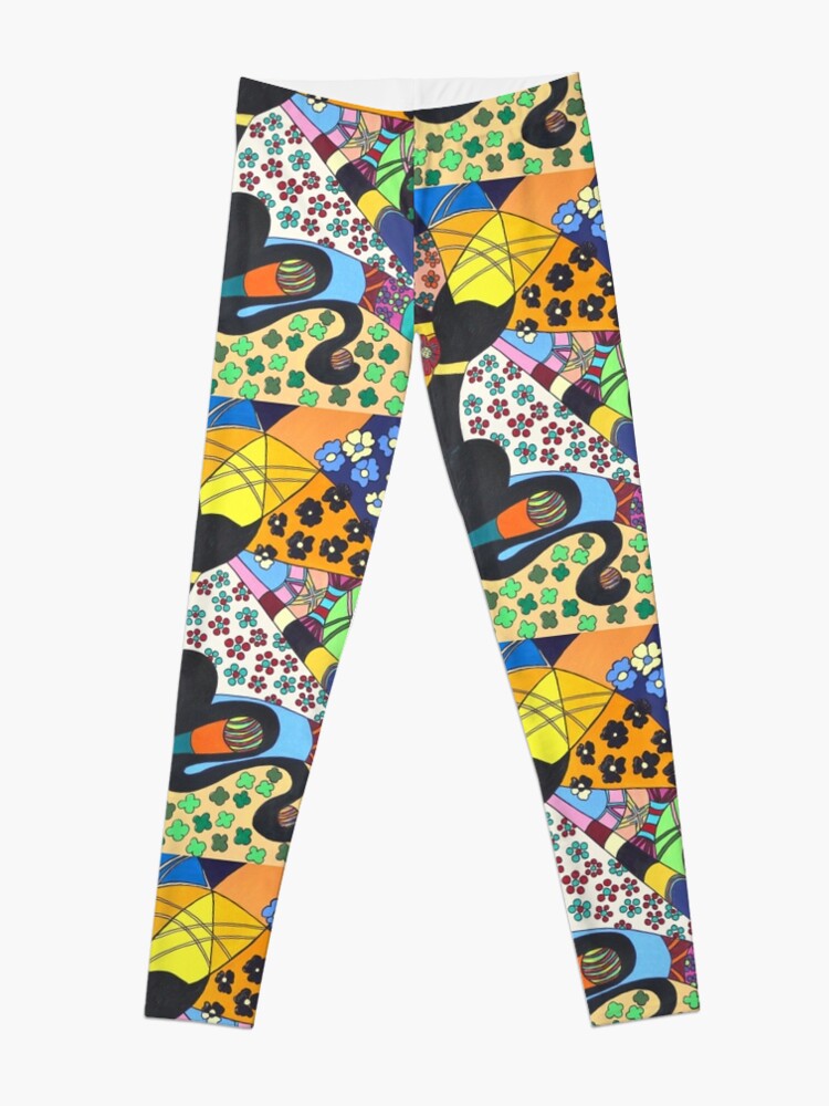 Alternative Ansicht von Lady-Kätz, Katze, cat, in Popart Leggings