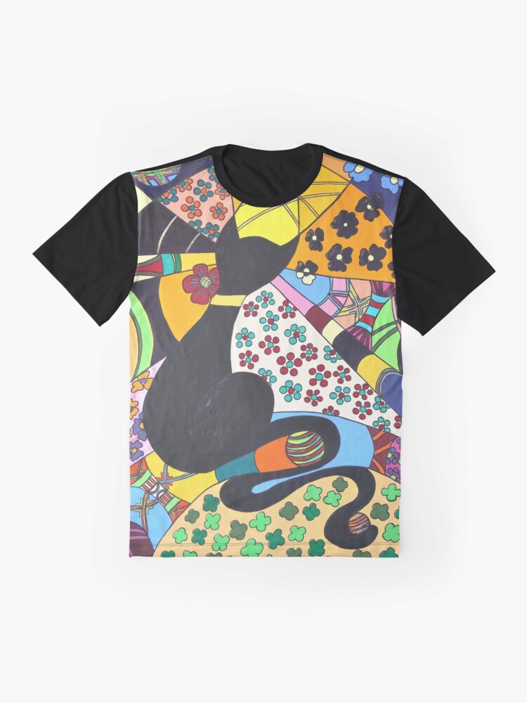 Alternative Ansicht von Lady-Kätz, Katze, cat, in Popart Grafik T-Shirt