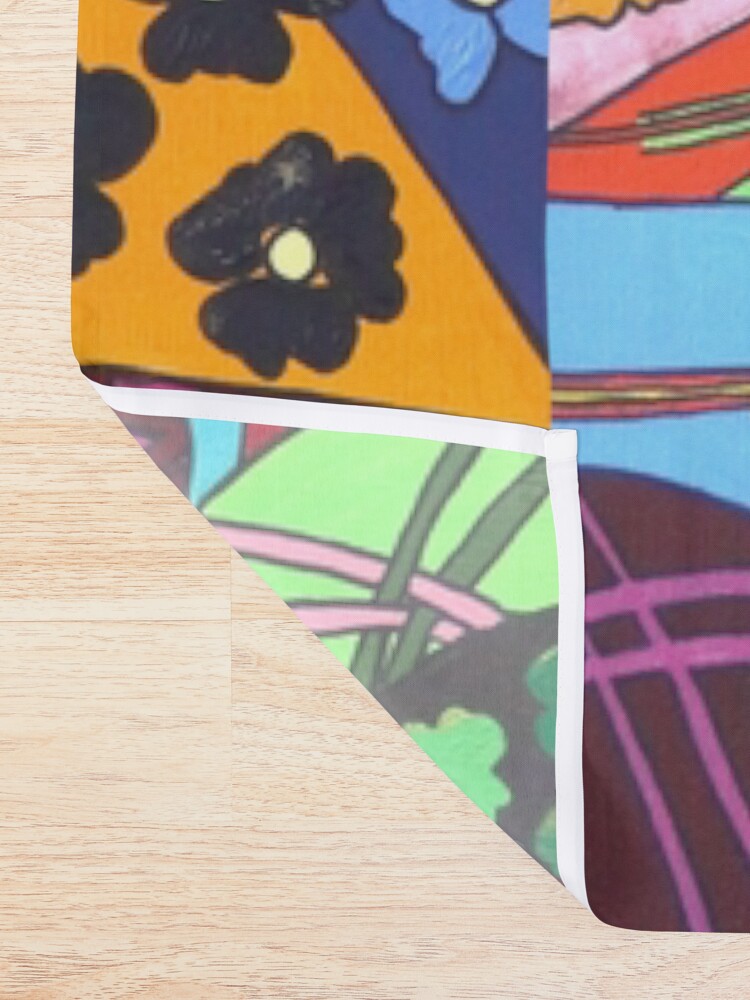 Alternative Ansicht von Lady-Kätz, Katze, cat, in Popart Duschvorhang