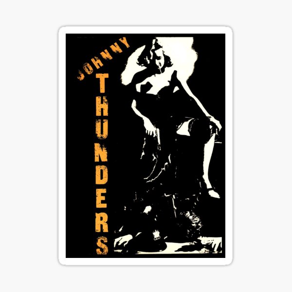 Item preview, Punk Rock, Johnny Thunders, Femme Fatale Noir designed and sold by PunkCityRockers.
