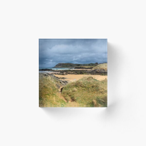 Culdaff beach,Donegal, Ireland Acrylic Block