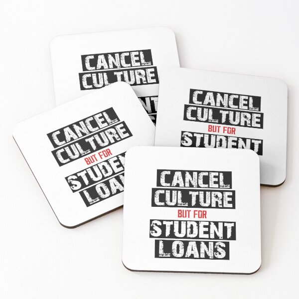 Item preview, Cancel Culture Student Loans designed and sold by RainbowPandas.