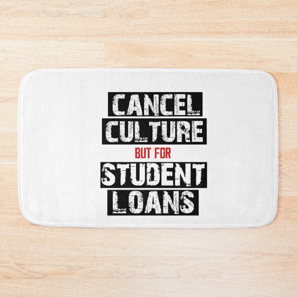 Item preview, Cancel Culture Student Loans designed and sold by RainbowPandas.