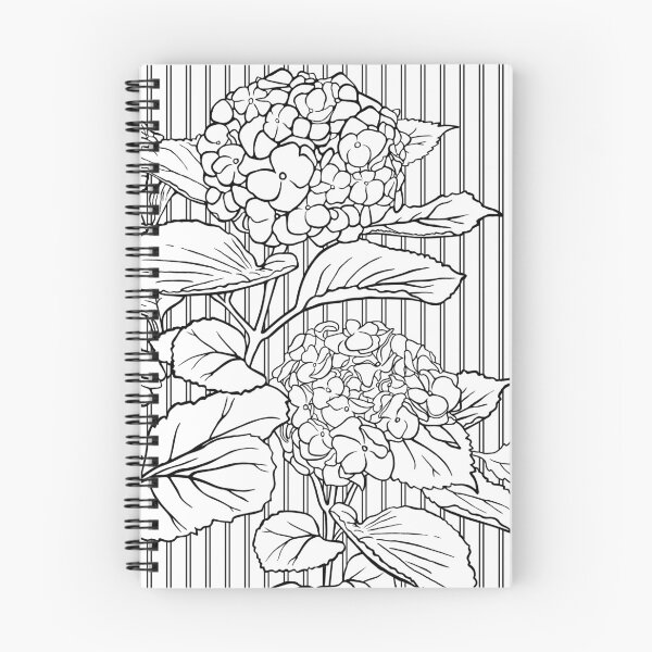 Item preview, Black and White Hydrangias designed and sold by Diane Warren.