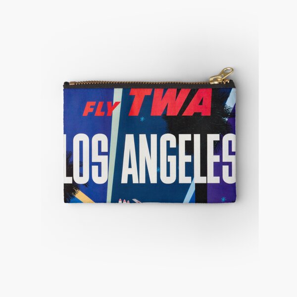 Item preview, Fly TWA - Los Angeles Travel Advertisement by David Klein designed and sold by vintagerepros.