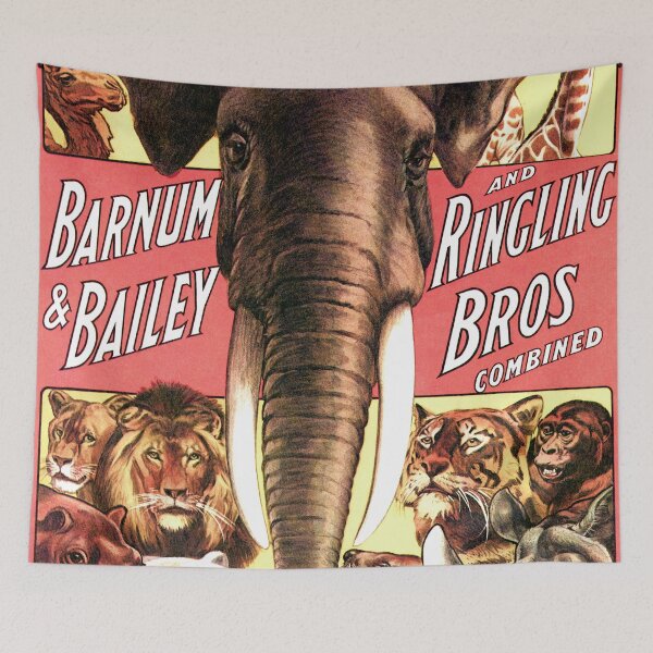 Item preview, Barnum & Bailey -- Ringling Bros Combined Circus Advertisement designed and sold by vintagerepros.