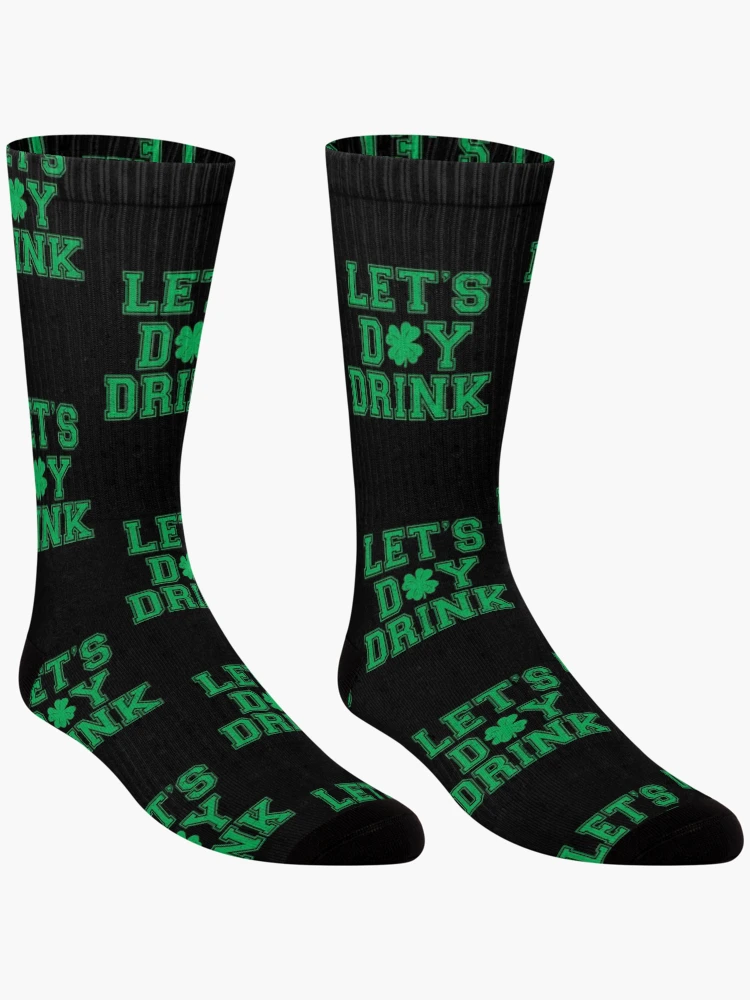 Thumbnail 3 of 5, Socks, Lets Day Drink [Roufxis-Rb] designed and sold by RoufXis.