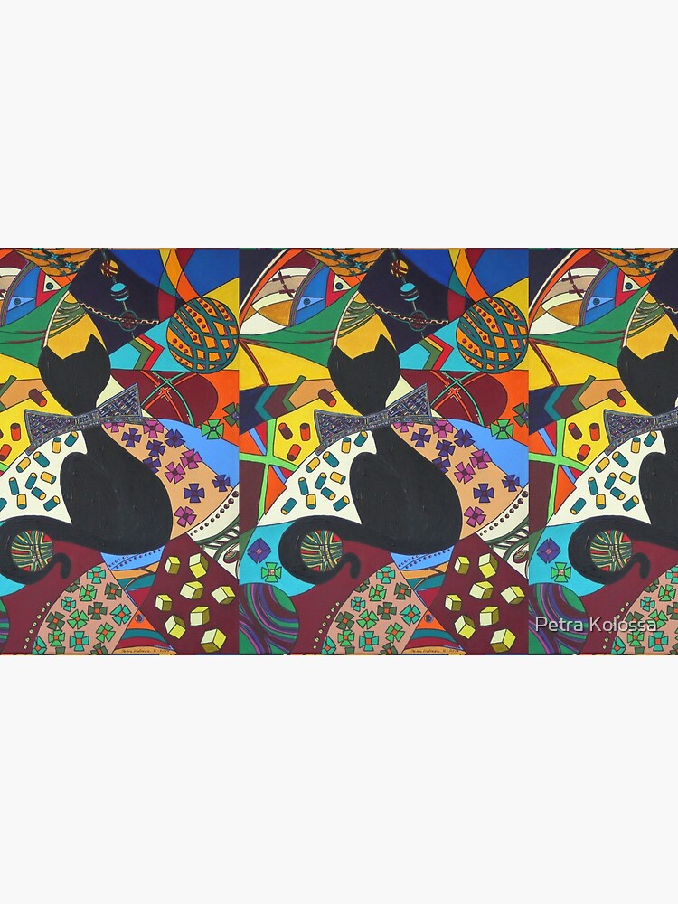 Gentleman-Kätz, cats in Popart von Petra-Kolossa