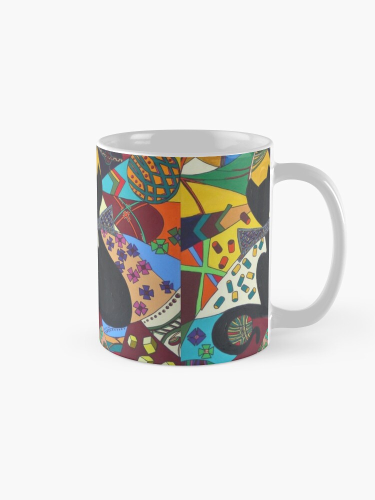 Alternative Ansicht von Gentleman-Kätz, cats in Popart Kaffeebecher