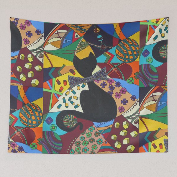Item preview, Gentleman kitty, cats in pop art designed and sold by Petra Kolossa.