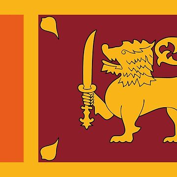 Aperçu de l'œuvre Drapeau du Sri Lanka de Shorlick