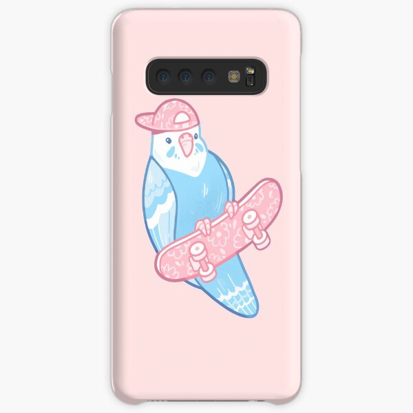 Pink and Blue Coo Bird Samsung Galaxy Snap Case