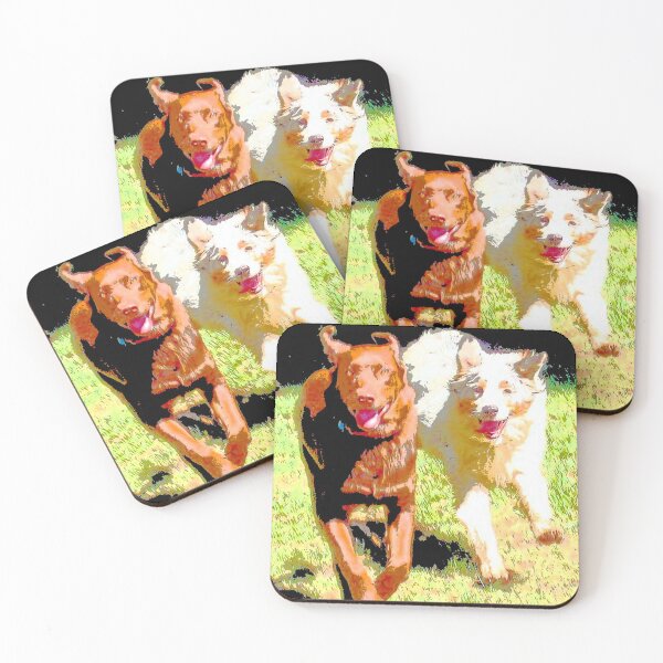 Item preview, Dogs Running Abstract designed and sold by Carlo Varo.