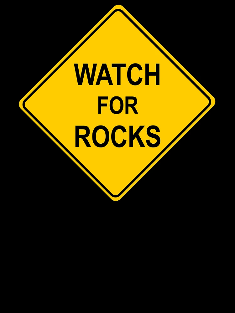Thumbnail 7 of 7, Oversized T-Shirt, Watch for Rocks designed and sold by RaptorChatter.