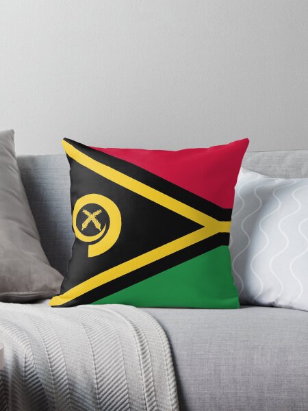 Aperçu de l'œuvre Drapeau du Vanuatu créée et vendue par Flags & Cie.