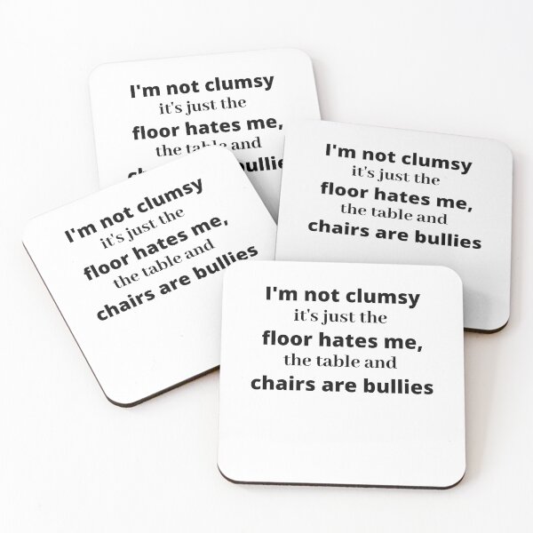 Item preview, I'M NOT CLUMSY  designed and sold by JN14364JN.