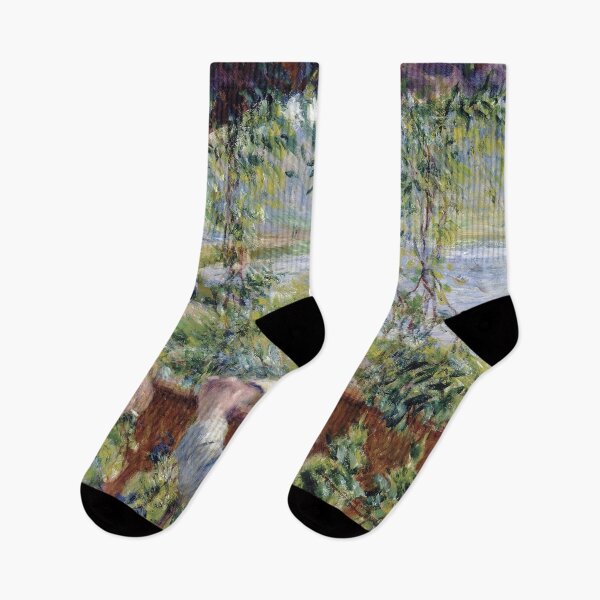 Item preview, Pierre-Auguste Renoir - By the Water (Near the Lake) designed and sold by vintagerepros.