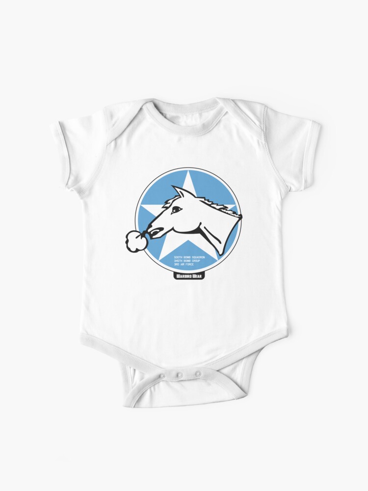 500th Bs Emblem Baby One Piece By Warbirdwear Redbubble