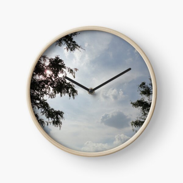 Nothing but Blue Skies Clock