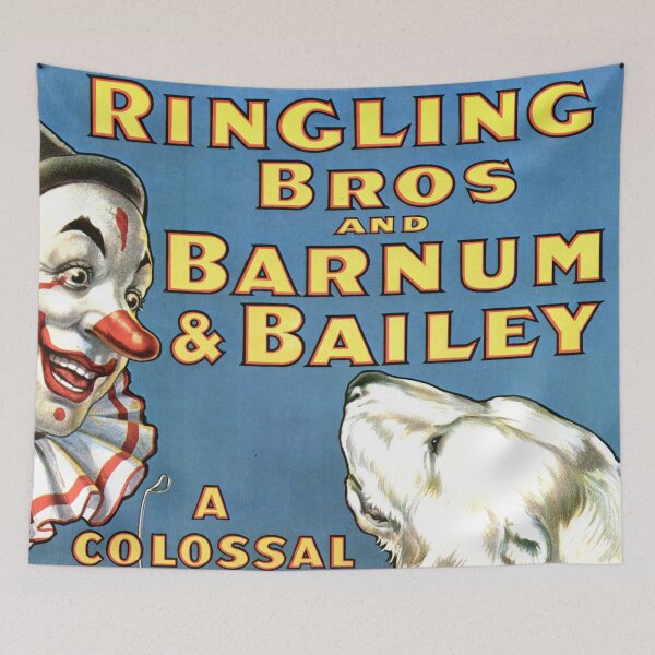 Item preview, Barnum & Bailey -- Ringling Bros Combined Circus Advertisement  designed and sold by vintagerepros.