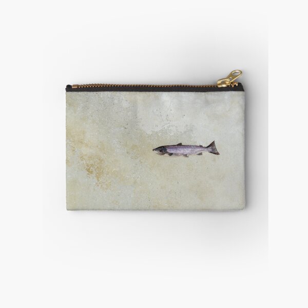 Item preview, Copy of silver salmon leaping on waterfall designed and sold by chanonry.