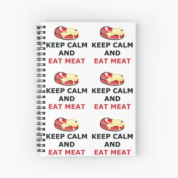 Item preview, Keep Calm Eat Meat designed and sold by SBGAL.